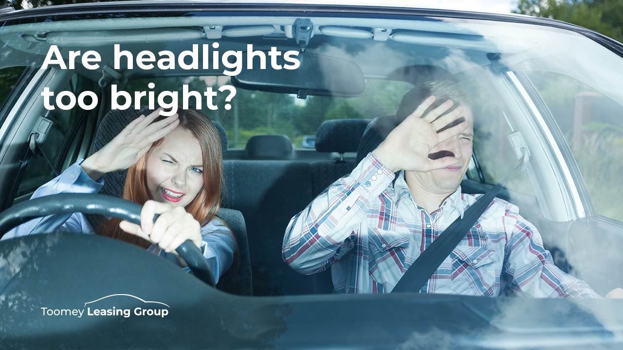 Are car headlights too bright?